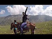 Satsar lake horse riding - Kashmir Great Lakes Trek