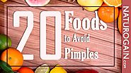 Top 20 Foods to Avoid Pimples on Face, Get CLEAR Skin Naturally