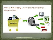 Amazon data scraping | Amazon data extraction using Amazon data extractor | product data scraper