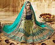 Trendy half sarees online shopping