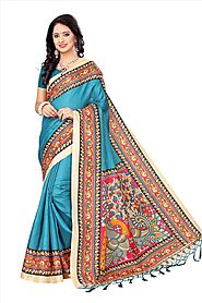 Buy Kalamkari sarees online shopping
