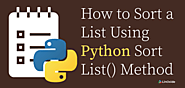 Guide to Sort a List with Python Sort List() Command