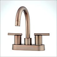 Gold or Copper toned faucets