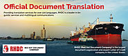 Official Document Translation