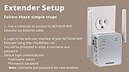 Netgear Extender Setup and Login Guide (+1 888 399 0817)