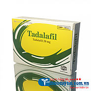 Tadalafil 20mg cường dương, điều trị xuất tinh sớm, yếu sinh lý