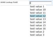 Auto Complete lookup field-SharePoint Tool Basket