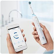 Oral-B ORAPRO9000W GENIUS 9000 White Electric Rechargeable Toothbrush - Annova Biz