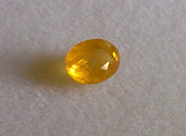 0.25ct Natural yellow Sapphire loose gemstone
