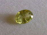 0.25 Natural green Sapphire loose gemstone