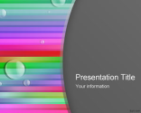 Color Lines PowerPoint Template | Free Powerpoint Templates