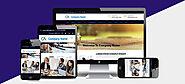 Amazing Chartered Accountants Website Design Theme