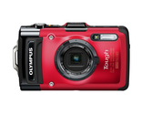 Olympus Stylus TG-2 iHS Digital Camera with 4x Optical Zoom and 3-Inch LCD (Red)