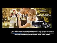 4 Great Ways to Make Each Guest Feel Special During the Wedding By Cheap Party Bus DC