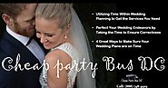 Utilizing Time Within Wedding Planning to Get the Services You Need ~ Cheap Party Bus DC