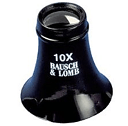 Bausch & Lomb 10X Hastings Watchmaker's Loupe, 40 Diopters, 15.8 mm Dia. 1" FL (2.5 cm), 81-41-13