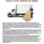 BEST MOVING COMPANY THAT YOU SHOULD HIRE | Visual.ly