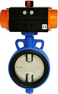 Pneumatic Operated Butterfly Valve