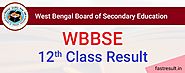 Website at https://www.fastresult.in/result/west-bengal-12th-result-2020