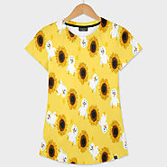 «sunny snow man» Women's All Over T-Shirt by fashion style - Limited Edition from $49 | Curioos