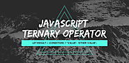 Use JavaScript Ternary Operator as an Alternative for If/Else Statements