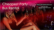 Cheapest Party Bus Rental - (800) 942-6281 | Visual.ly
