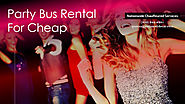 Party Bus Rental For Cheap | Visual.ly