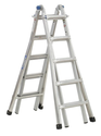 Werner MT-22 300-Pound Duty Rating Telescoping Multi-Ladder, 22-Foot