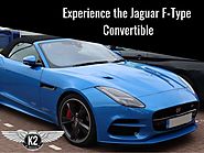 Experience the jaguar f type convertible on hire from k2 prestige