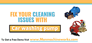 Installing a strong high quality car washing pump can erase almost every single problem while car washing.