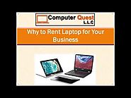 Why to Rent Laptop for Your Business?