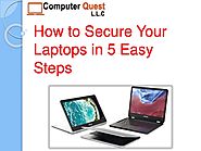 How to Secure Your Laptop in 5 Easy steps