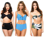 High Waisted Bikini Bottoms & Bathing Suits at Victoria's Secret