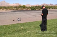 RC helicopter tricks.