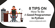 8 Tips On How To Be A Good Programmer In Python