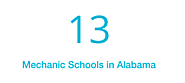 Total Mechanic Schools in Alabama