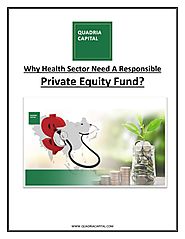 Why Health Sector Need A Responsible Private Equity Fund?