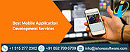 Mobile App Development Services India | iShore Software Solutions