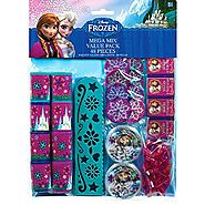 Disney Frozen Birthday Favour Toys and Prize Giveaway (48 Piece), Multi Color, 11 1/2" x 9"