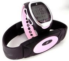 GSI Super Quality Women's Heart Rate Monitor Watch With Transmitter Chest Belt - For Exercise, Sports, Running, Joggi...