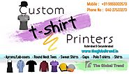 T-shirt Printers Hyderabad