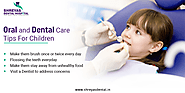 Visit professional dentist To maintain Your Child's Dental health