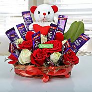 Send Flower and Chocolate Online - YuvaFlowers