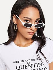 Skinny Cat Eye Sunglasses – Shop IB
