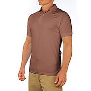 Slim Fit Short Sleeve Polo Shirts for Men | Comfortably Collared