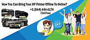 Change HP Printer from Offline to Online
