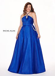 Shinning Blue Long Prom Dress – Fashion Trends