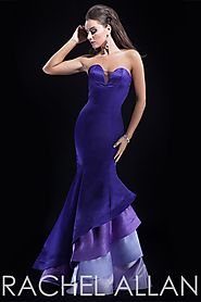 Curvy Layered Blue Tint Prom Dress – Fashion Trends