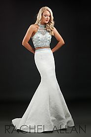 White Cool Designed Prom Dress – Fashion Trends