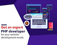 Get an expert PHP developer for your website development needs